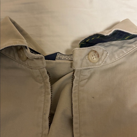 Polo Ralph Lauren Beige Harrington Jacket Size XL - Picture 6 of 7
